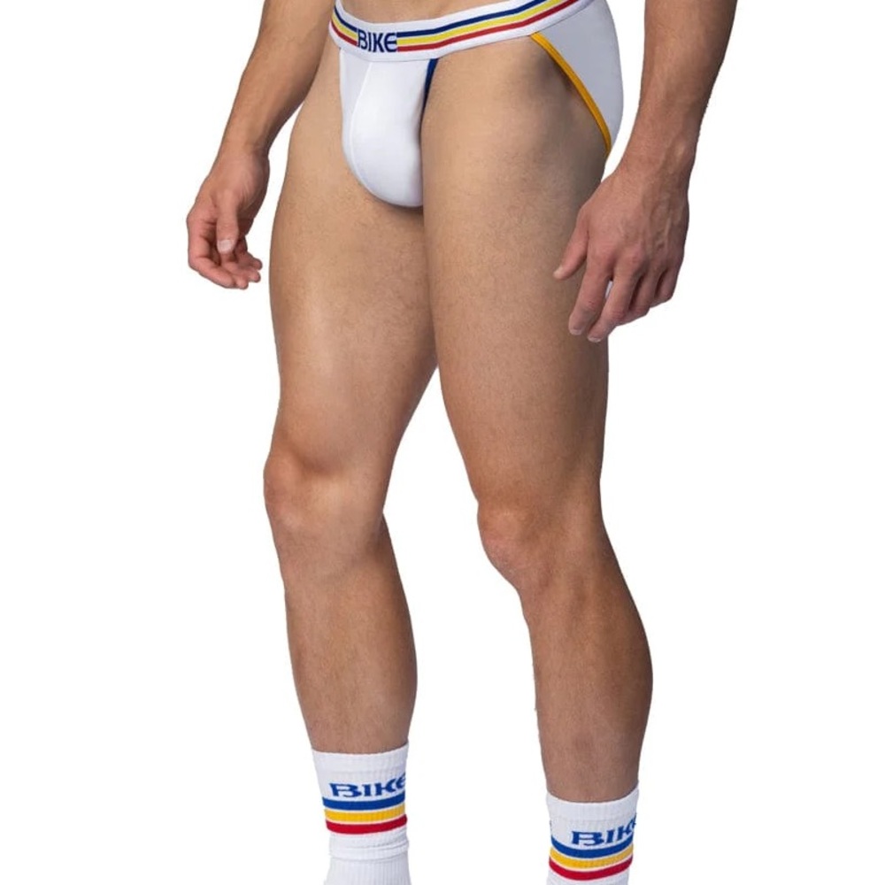 Bike athletic jock brief. Tried on once.